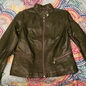 Leather jacket
